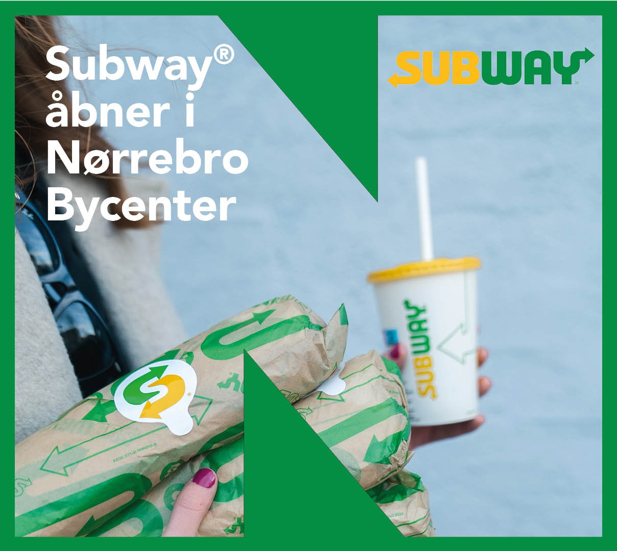 Subway åbner i Nørrebro Bycenter